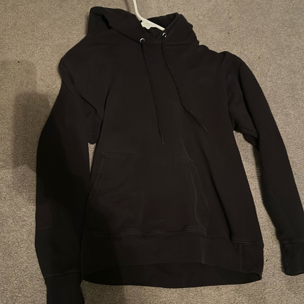 Black hoodie